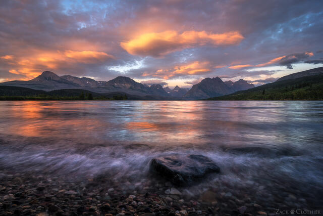 Saint Mary Lake morning, Glacier National Park, Montana