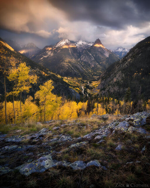 Grenadier Range in autumn, San Juan National Forest, Colorado