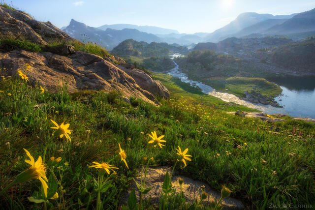 Sky Top Creek drainage, Absaroka-Beartooth Wilderness, Montana