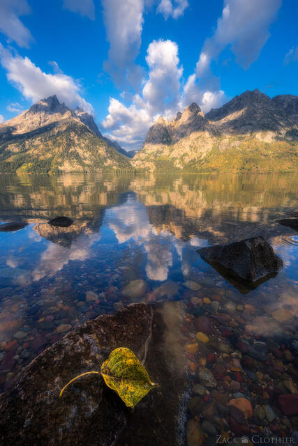 Autumn on Jenny Lake, Grand Teton National Park, Wyoming