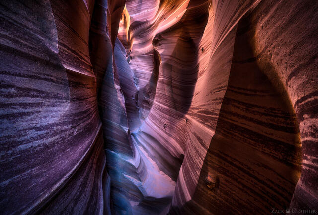 Zebra slot canyon, Grand Staircase-Escalante National Monument, Utah